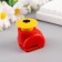 The hook -shaped button "Flower" drawing d = 0.9 cm mix 4x4.5x3 cm