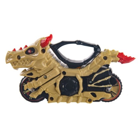 Motorcycle Motorceters "Bone Dragon", with a wolf