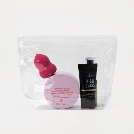 Cosmetic bag with a zip-gl.-4