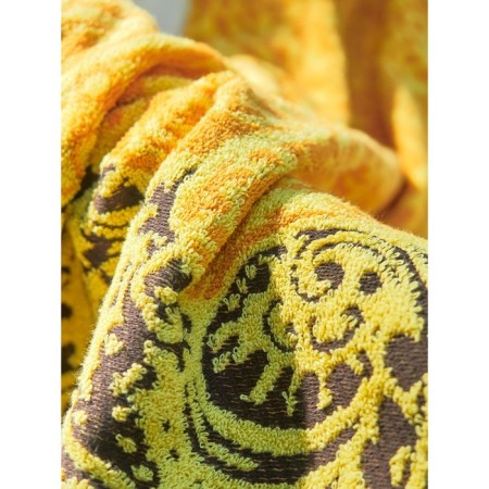 Trick Tensor Guten Morgen Oriental Gold, size 70x130 cm, yellow color-2