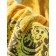 Trick Tensor Guten Morgen Oriental Gold, size 70x130 cm, yellow color