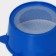 A plastic circular sieve with the handle "ears", d = 12 cm, color mix