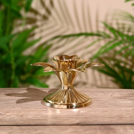 Palm Latu 7 cm candlestick-1