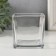Glass of Glass for 1 candle "square" transparent 8x8x8 cm
