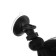 Braid on a motorcycle, fastening of the suction cup, 60 cm, black and white