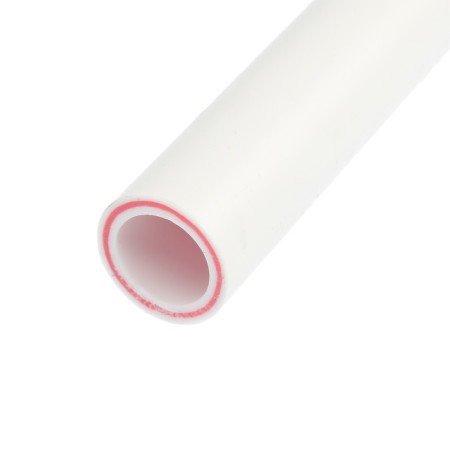 Polypropylene zein pipe reinforced with fiberglass, D = 25 x 3.5 mm, SDR 7.4, PN20, 2 m-1