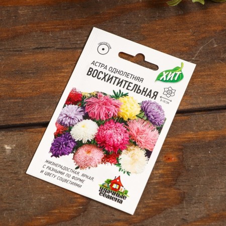 A set of flower seeds Astra "Hit Sales"-5