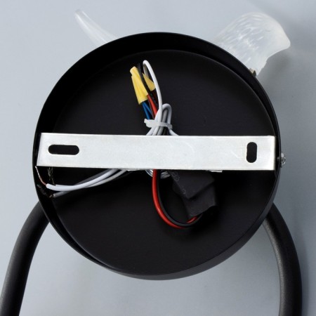 Bra "bird" E27 40W LED 2W gold-black 20.5x12x44.5cm-7