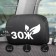 Caps for the headrest lifestyle, black, set 2 pcs