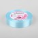 Satin tape, 20 mm × 23 ± 1 m, color of pale blue No. 13