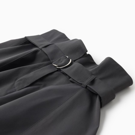 Women's skirt minku: minku: safari color graphite, river 48-2
