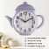 Walls are launched interior, for the kitchen, silent, "kettle" 29 x 34 cm, lilac