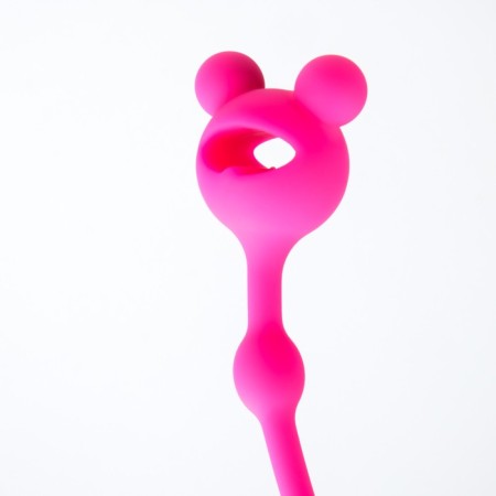 Anal beads Cosmo Woman, without vibration, silicone, 230 x 13 mm, pink-3