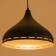 Lamp Bayerlux dome 1x40W E14 black 35x35x84cm