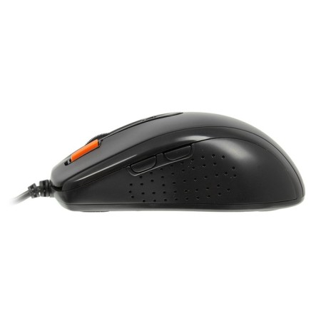 Mouse A4Tech V-Track Padless N-70FX Black Optical (1600DPI) USB for a laptop (7but)-2