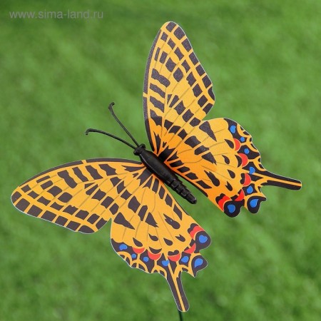 STETER "Olvie butterfly" 10x8cm/30cm, set 25pcs, mix-9