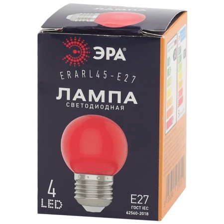LED LED era Belt "Shar", 1 W, E27, 10 lm, 3000k, glow warm white-3