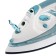 Iron Delta Lux DL-710, 2400 W, ceramic sole, 25 g/min, 320 ml, blue and white