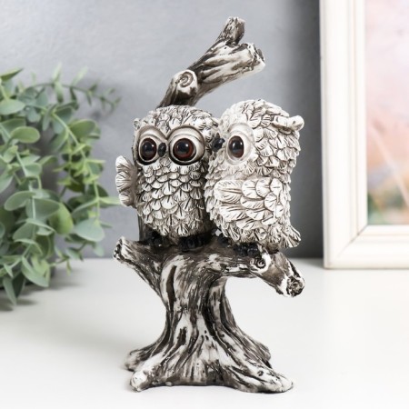 Polystone souvenir "Two ears with big eyes on the tree" 13x9.8x19 cm-3