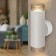 Lamp Wall Era WL50 WH/BK, 55x185x85 mm, IP20, GU10, 2x12W, black color, white