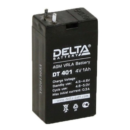 Battery Delta 1 Ach 4 Volt DT 401