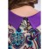 Female blouse, size 42, purple color