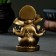 Figure "Ganesha" 11 cm bronze / marble baby