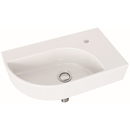 Cersanit Cameo 45 sink, with 1 hole for the mixer, white