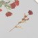 Plastic stickers "Flowers and quotes. Red roses" set 12 pcs 8.5x21.5x0.2 cm