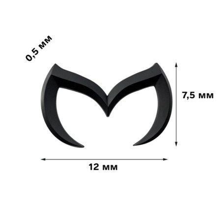 Mazda car lining, black-2