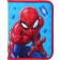 Plastic folder for notebooks A5, on a zipper, Spider-Man