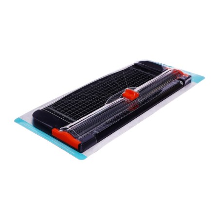 Krezak for paper roller, safe blade, cut length 310 mm, with a drawer ruler-1