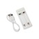 GP E211 charger, for 2xa/AAA batteries, white