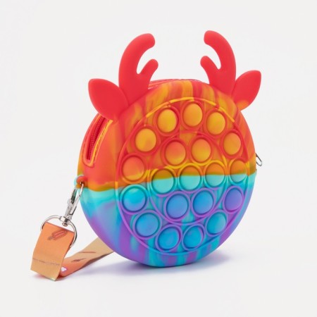 Bag's bag with lightning, colorful color