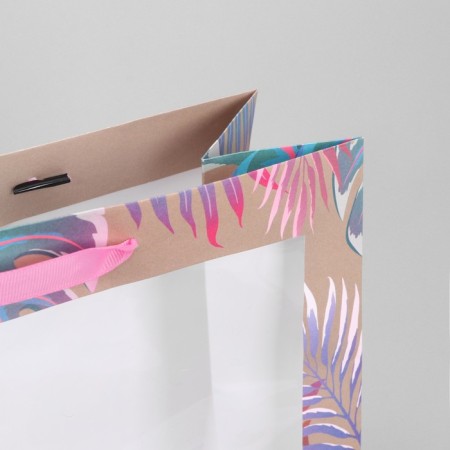 Gift Crafts with a plastic window, packaging, “tenderness”, 31 x 26 x 11 cm-3