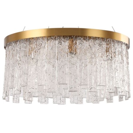 Suspended chandelier Stilform Frostyle 8xe14 40w, size 60x60x40-100 cm, bronze color-1