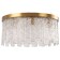 Suspended chandelier Stilform Frostyle 8xe14 40w, size 60x60x40-100 cm, bronze color