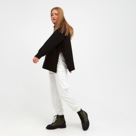 Women's sweatshirt Minaku: Casual Collection Black Color, Rr. 50-5