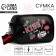 Children's bag for Kiss, artificial leather, on a strap, black, 18x6x11 cm