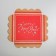 Box for confectionery with PVC cover "New Story", 13 x 13 x 3 cm, new year