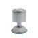 The support is furniture, adjustable, aluminum, d = 50 mm, h = 80 mm, matte chromium color