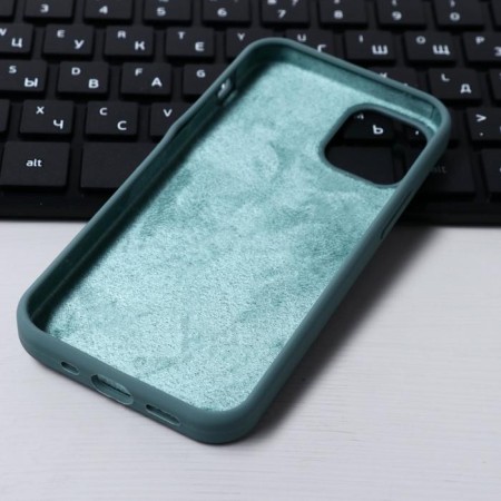Krutoff cover, for iPhone 12 mini, matte, dark olive-2