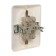 Double Luazon Lighting "Orion", 16 a, hidden, with salary, white