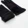 Female gloves minku "fluff", size 6.5, black color