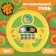 Musical steering wheel, sound, yellow color, Cheburashka