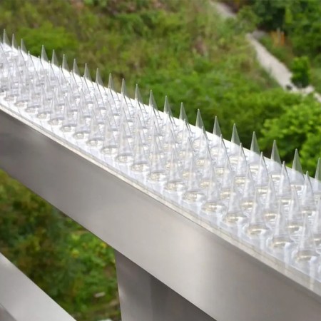 Bird Buyer, 33.5 × 4.5 cm, anti -trace spikes, 51 pcs., 3 rows, Greengo-4