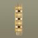 Bra Empire, 4x40W E14, Color Gold, IP20