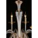 Suspended chandelier NITA E14 320W
