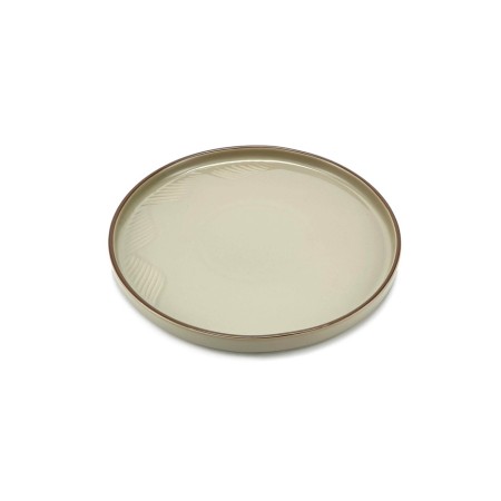 Ceramic Dolce Ceramo plate. "Sandy Shore", 27 x 27 cm