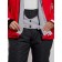 Ski costume female winter, size 42, red color